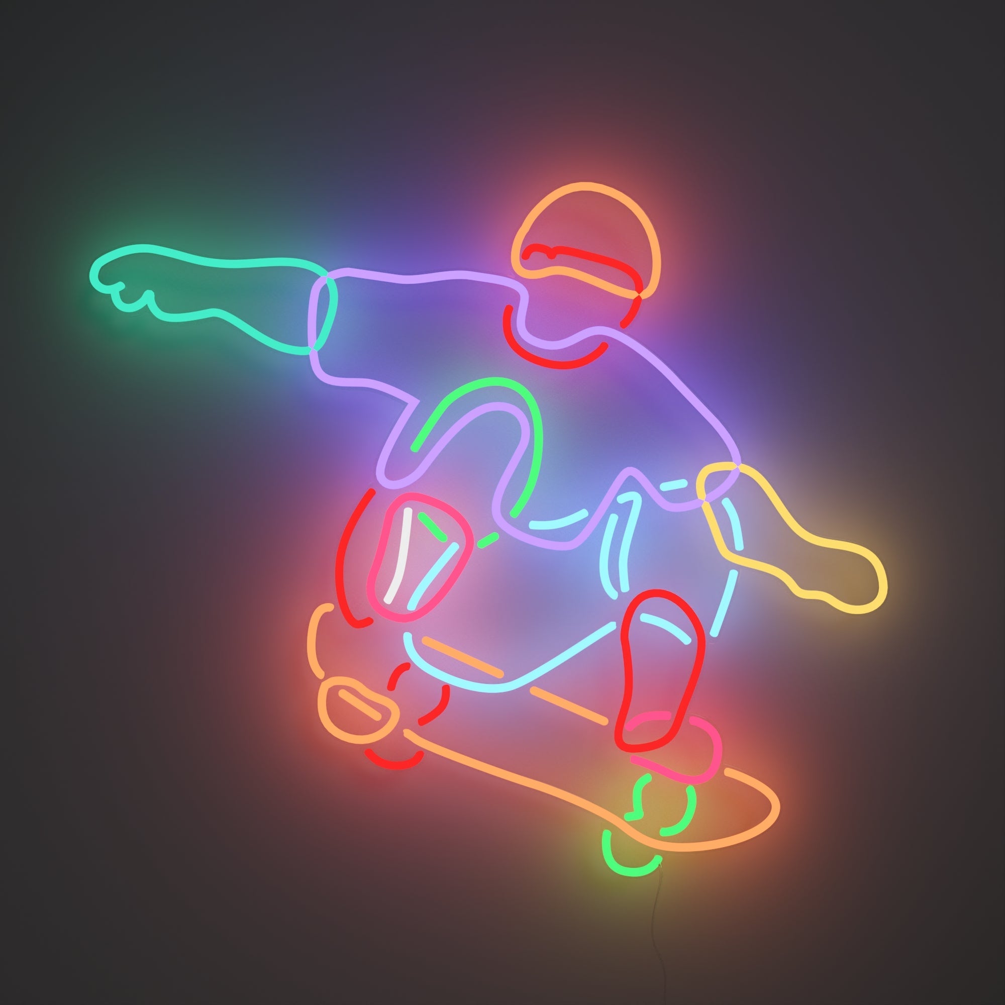 Skater by Yoni Alter, Neon Tabela - Neonbir