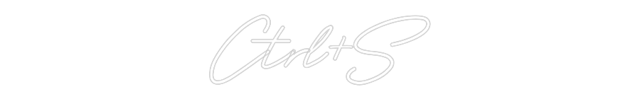 Özel Tasarım : Ctrl+S