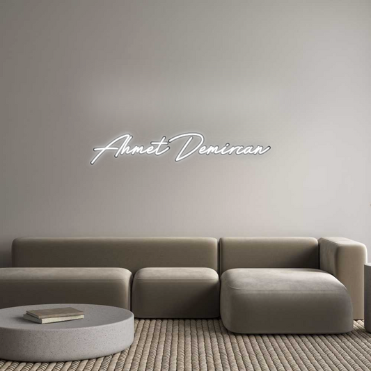 Özel Tasarım : Ahmet Demircan