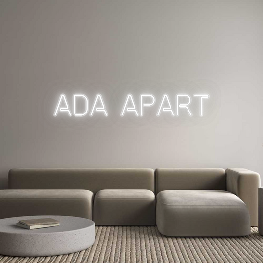 Özel Tasarım : ADA Apart