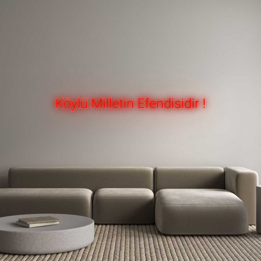 Özel Tasarım : Köylü Milleti...