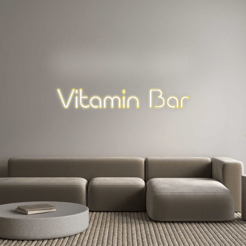 Özel Tasarım : Vitamin Bar