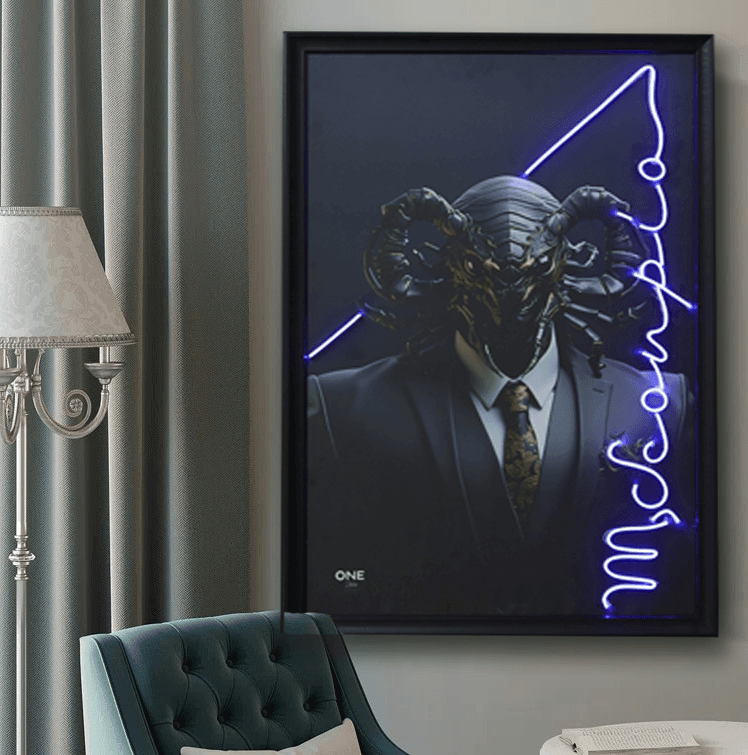 Akrep Burcu neon Led - Neonbir