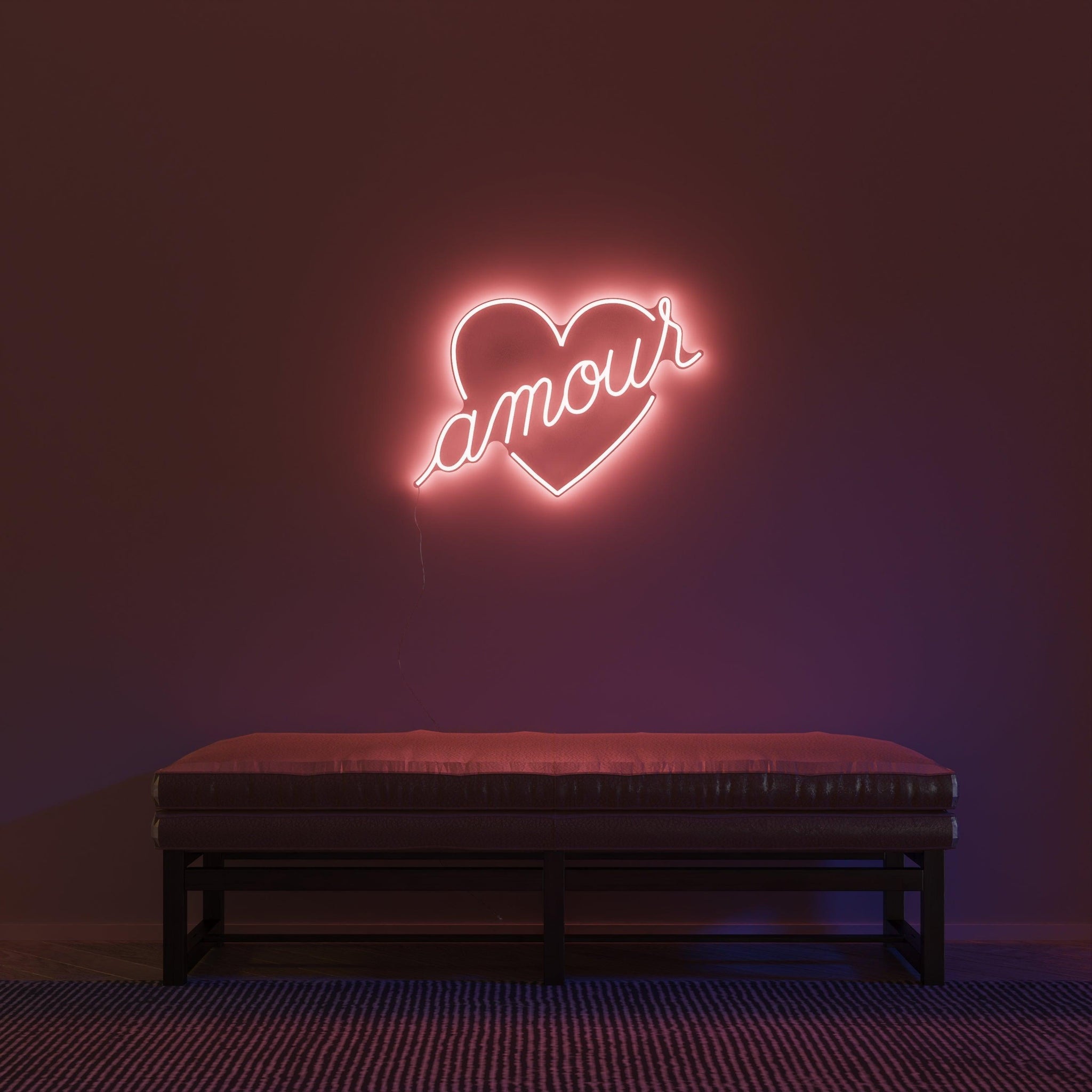 Amour by Jean André, Neon Tabela - Neonbir