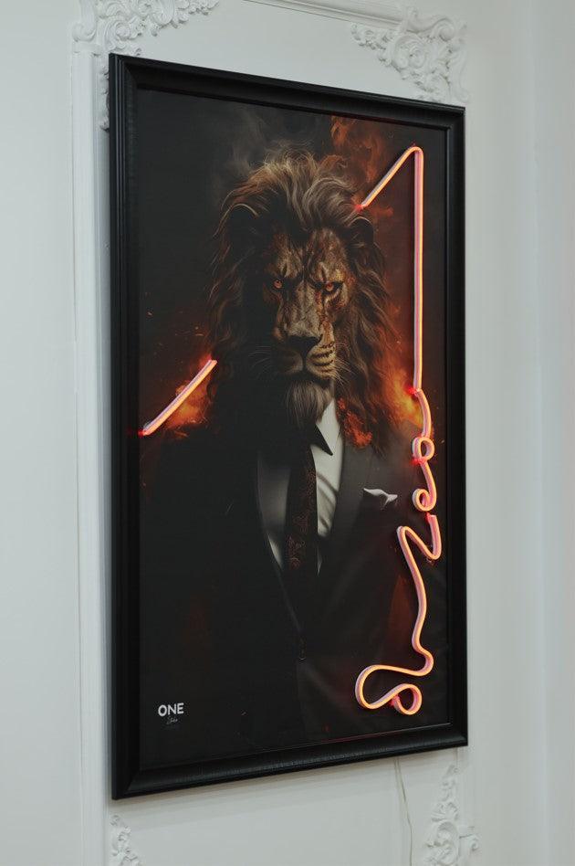 Aslan Burcu Neon Led - Neonbir