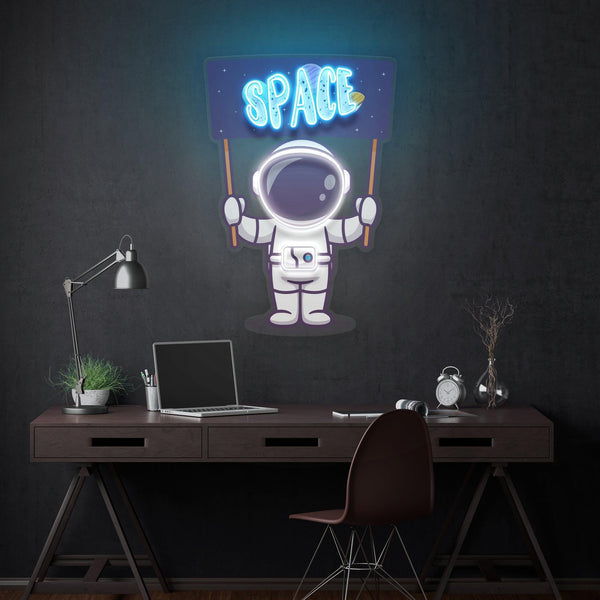 Astronot Kurulu Yapıt - Neon Tabela