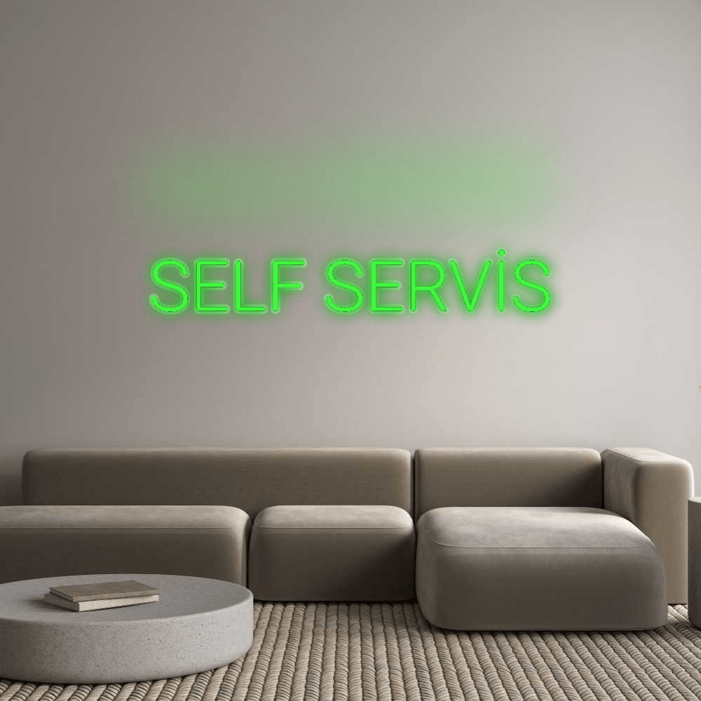 Özel Tasarım : SELF SERVİS