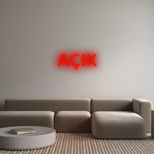 Özel Tasarım : AÇIK