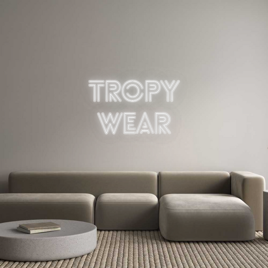 Özel Tasarım :  Tropy 
Wear