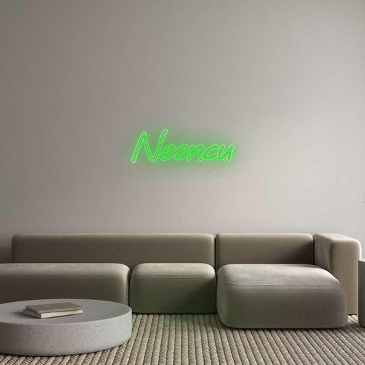 Özel Tasarım : Neoncu
