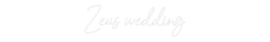 Özel Tasarım : Zeus wedding