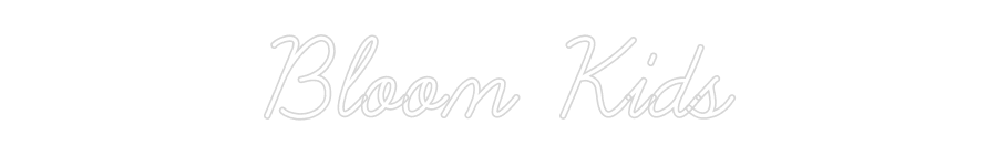 Özel Tasarım : Bloom Kids