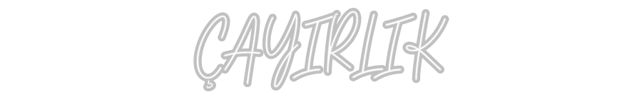 Özel Tasarım : ÇAYIRLIK