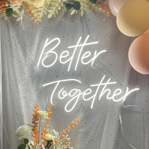 Better Together Neon Dekor