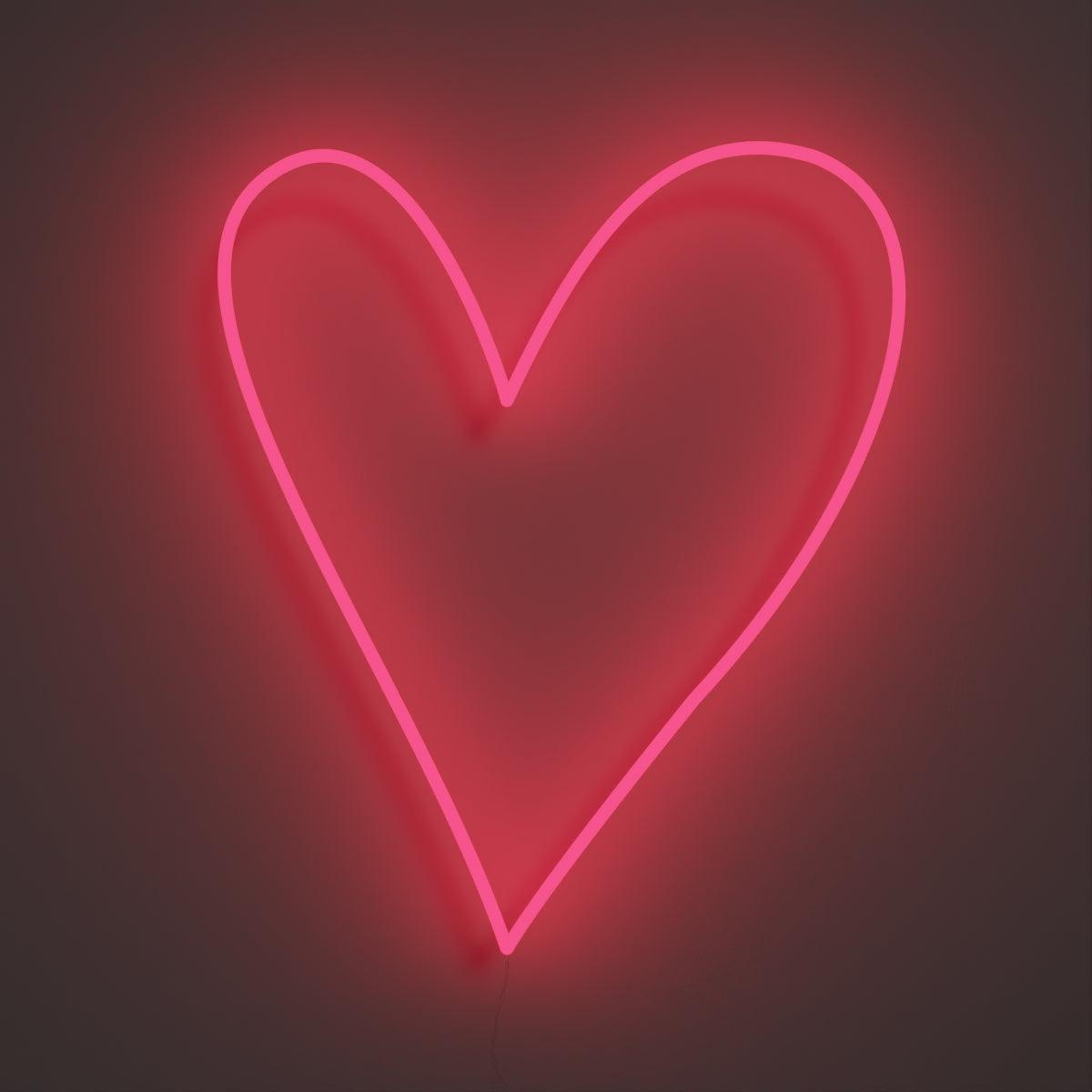 Big Big Heart - Neon Tabela - Neonbir
