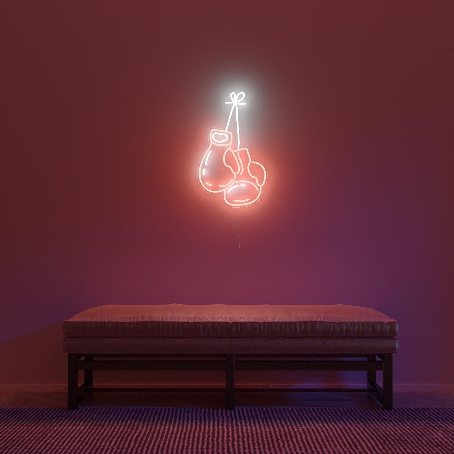 Boxing Gloves - Neon Tabela - Neonbir