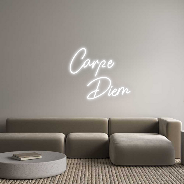 Özel Tasarım : Carpe Diem