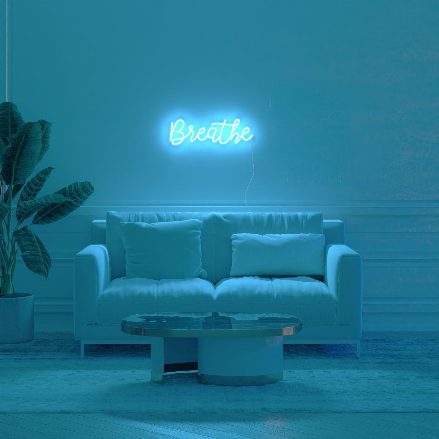 Breathe - Neon Tabela - Neonbir