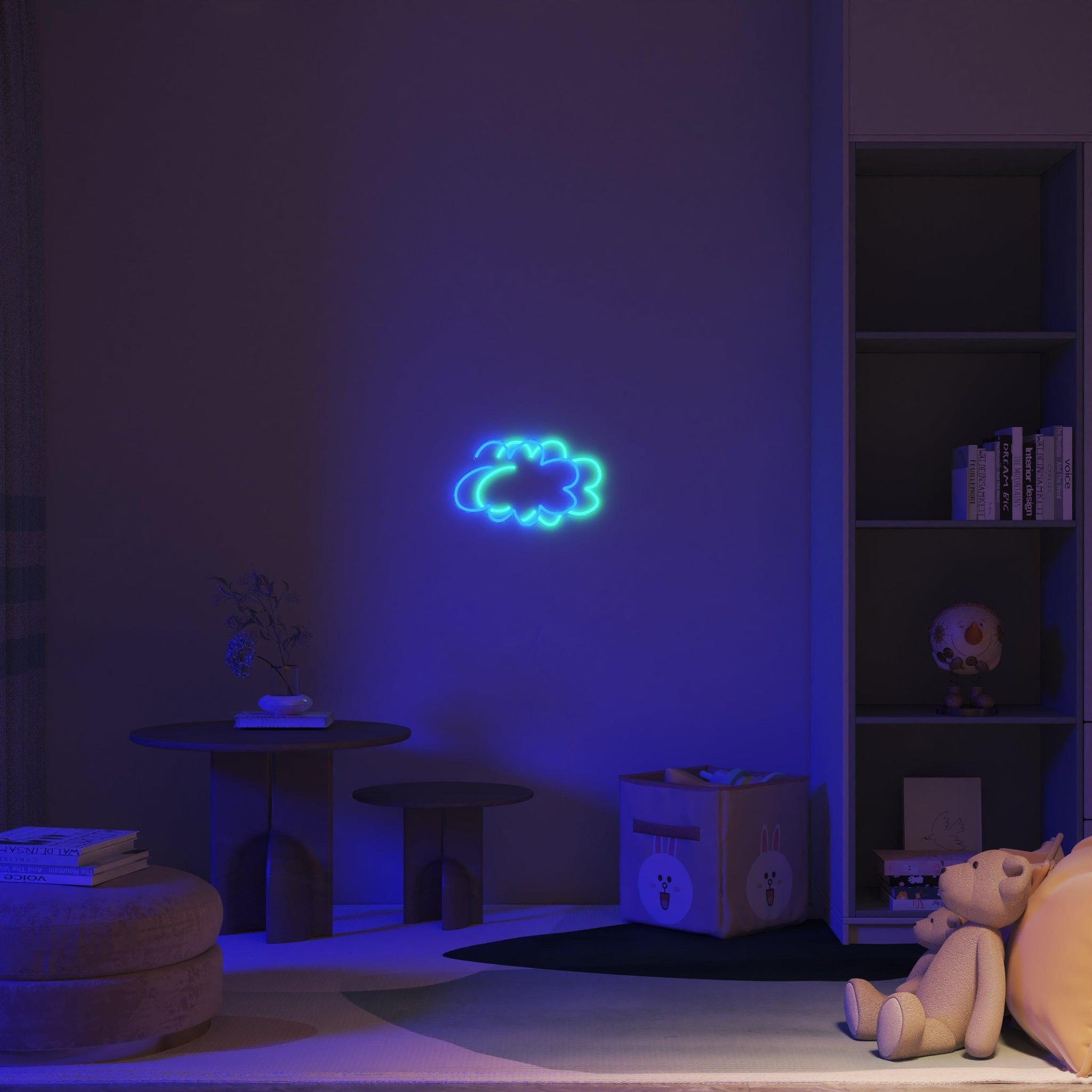 Cloud Twins - Neon Tabela - Neonbir