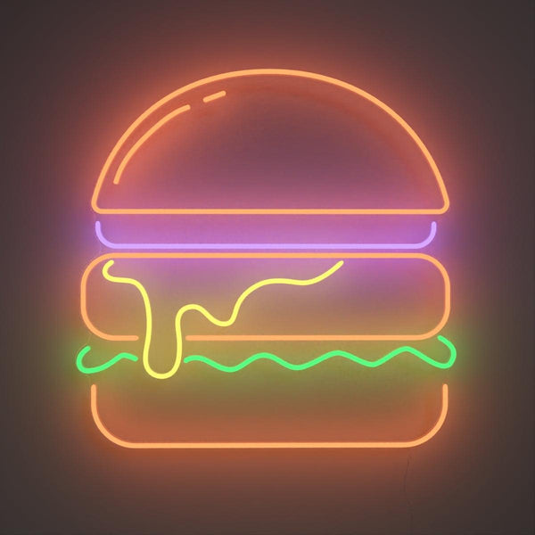 Burger - Neon Tabela