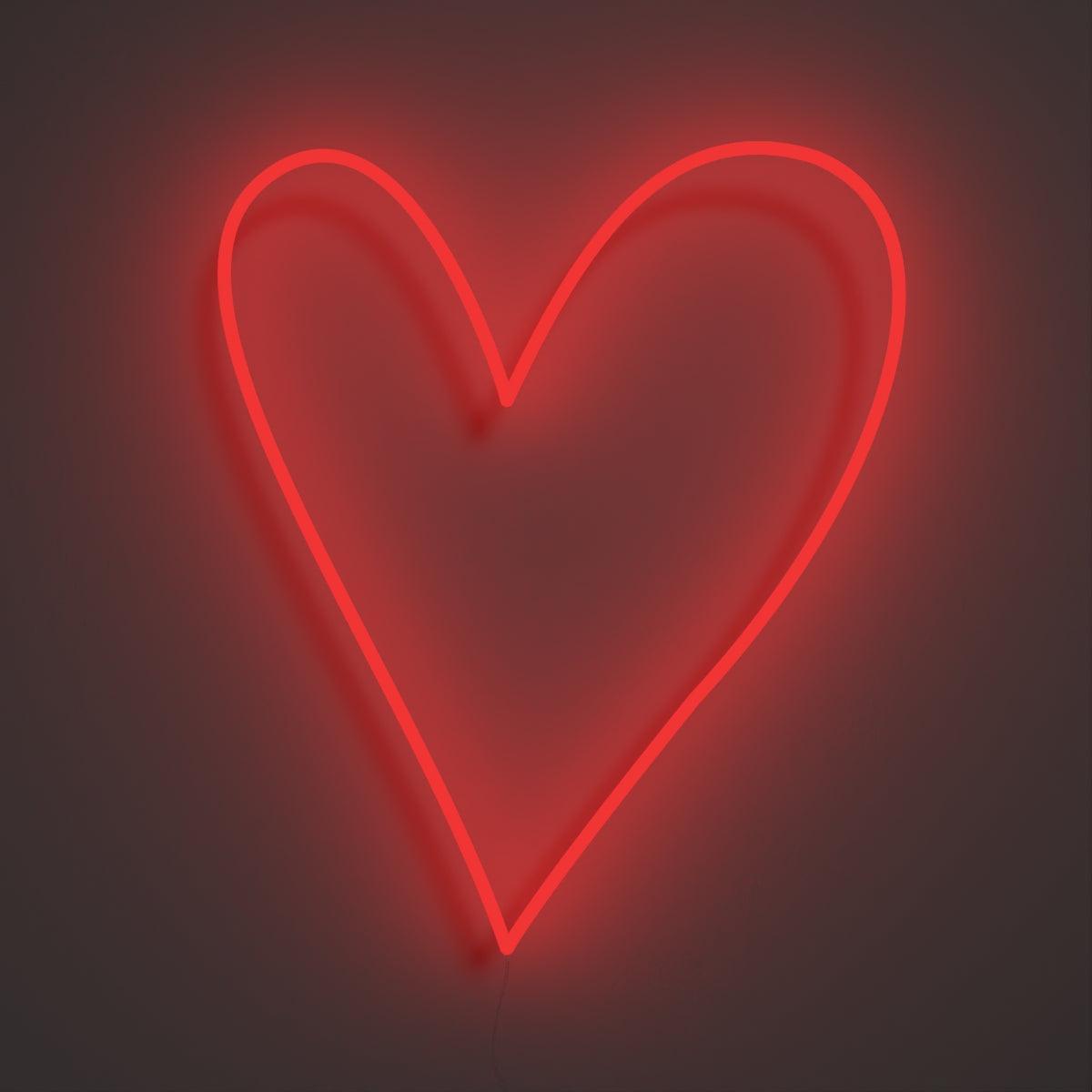 Big Big Heart - Neon Tabela - Neonbir
