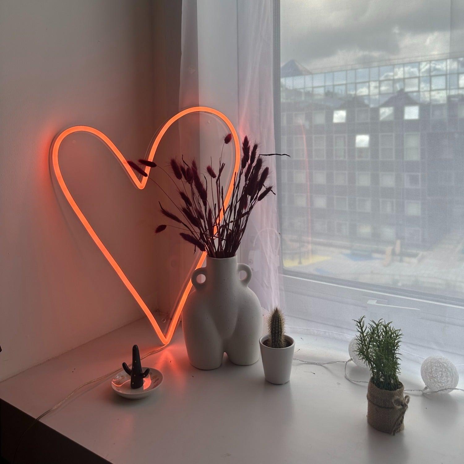Big Big Heart - Neon Tabela - Neonbir