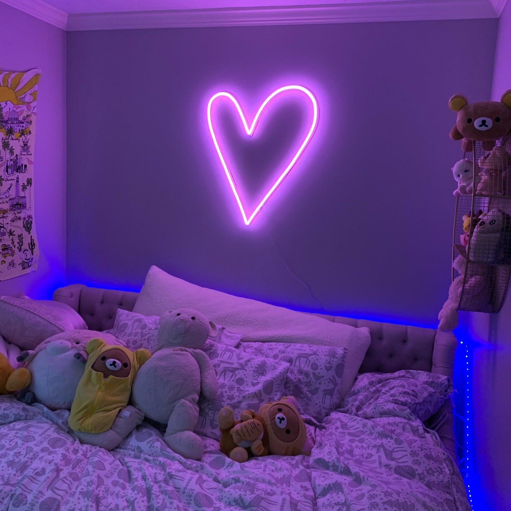 Big Big Heart - Neon Tabela - Neonbir