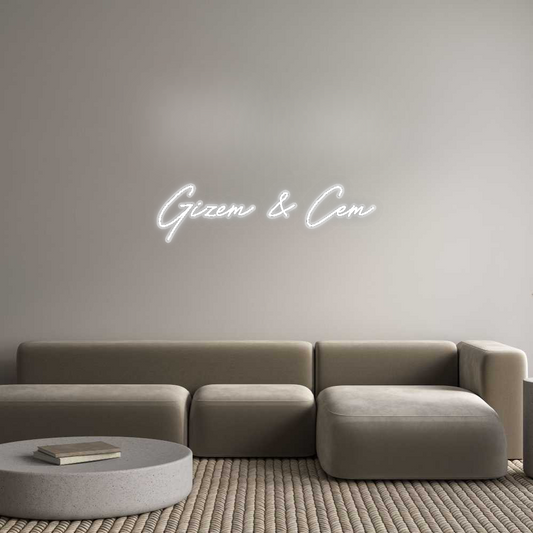 Özel Tasarım : Gizem & Cem