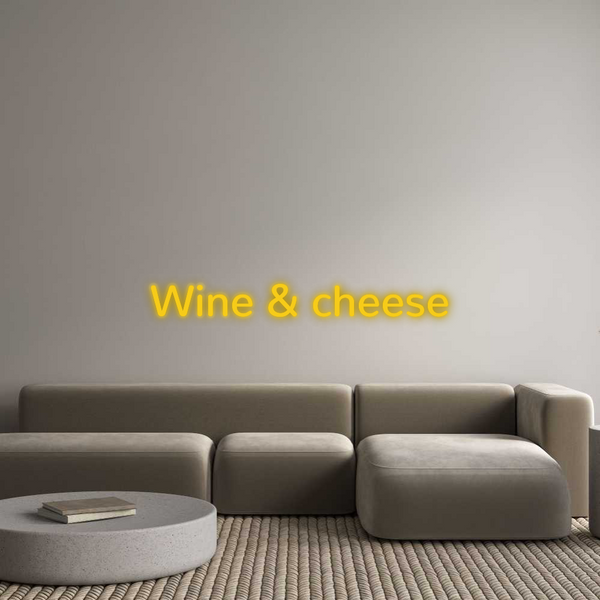 Özel Tasarım : Wine & cheese
