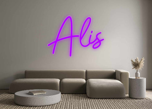 Custom Neon: Alis - Neonbir