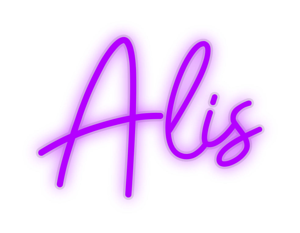 Custom Neon: Alis - Neonbir