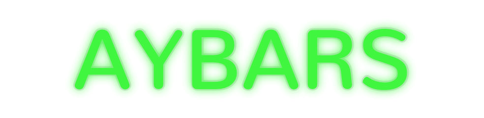 Custom Neon: AYBARS - Neonbir