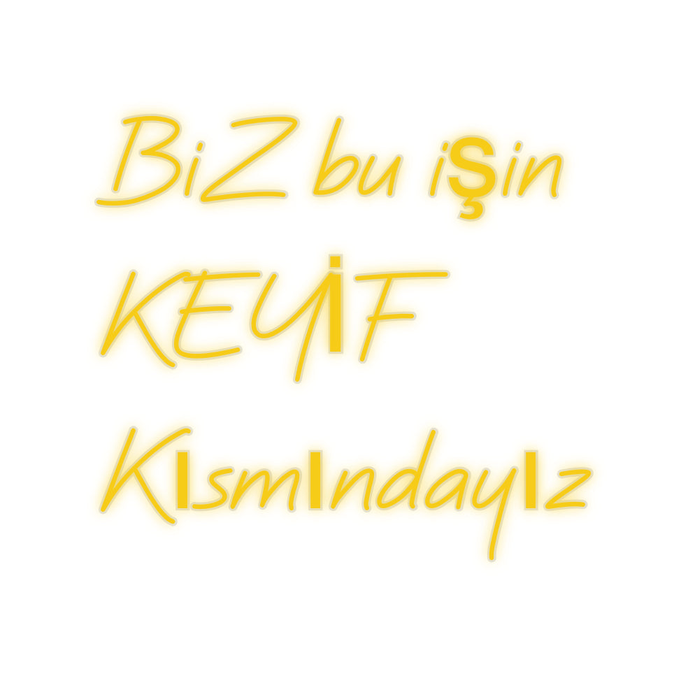 Custom Neon: BiZ bu işin 
... - Neonbir