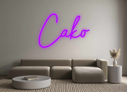 Custom Neon: Cako - Neonbir