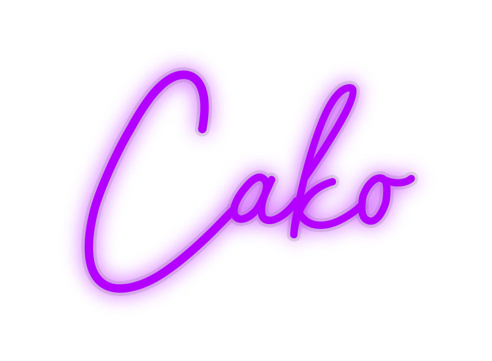 Custom Neon: Cako - Neonbir