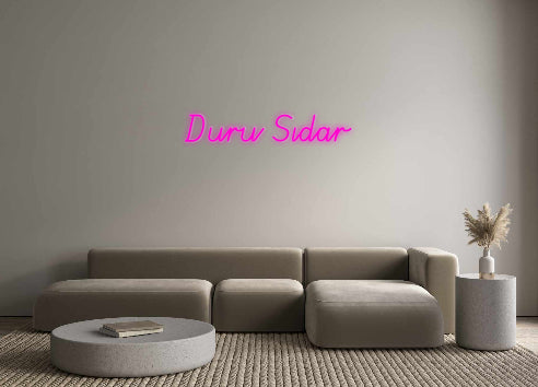 Custom Neon: Duru Sıdar - Neonbir