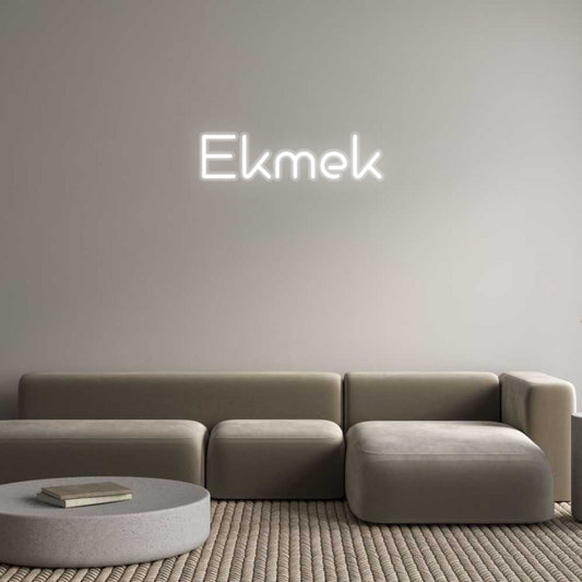 Custom Neon: Ekmek - Neonbir