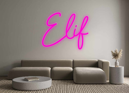 Custom Neon: Elif - Neonbir