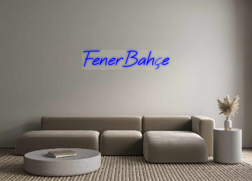 Custom Neon: FenerBahçe - Neonbir