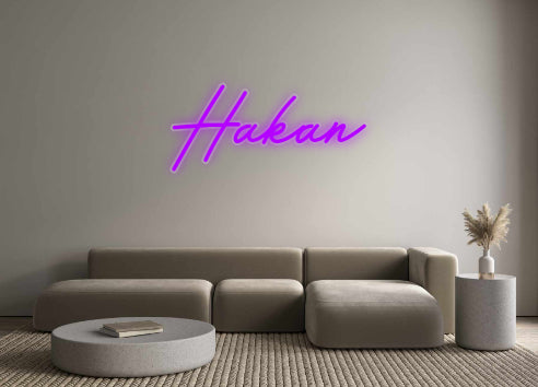 Custom Neon: Hakan - Neonbir