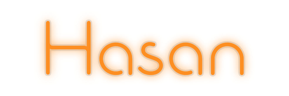 Custom Neon: Hasan - Neonbir