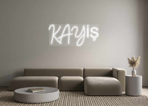 Custom Neon: KAYİŞ - Neonbir