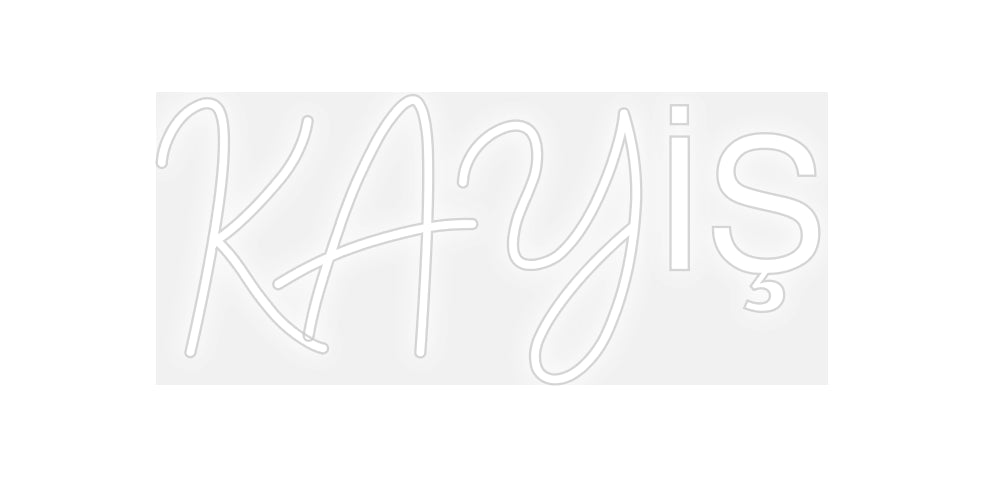 Custom Neon: KAYİŞ - Neonbir