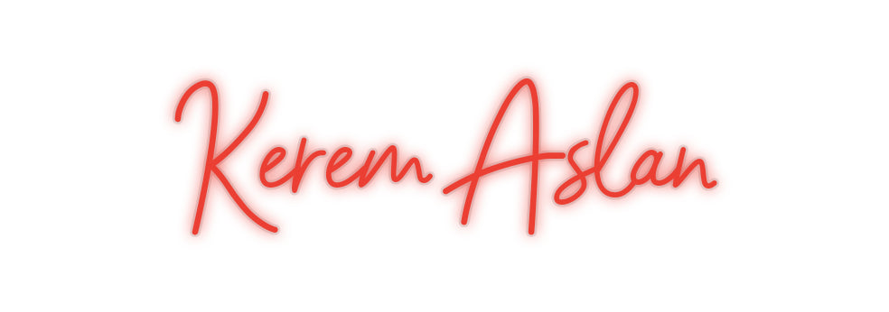 Custom Neon: Kerem Aslan - Neonbir