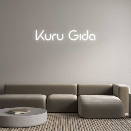 Custom Neon: Kuru Gıda - Neonbir