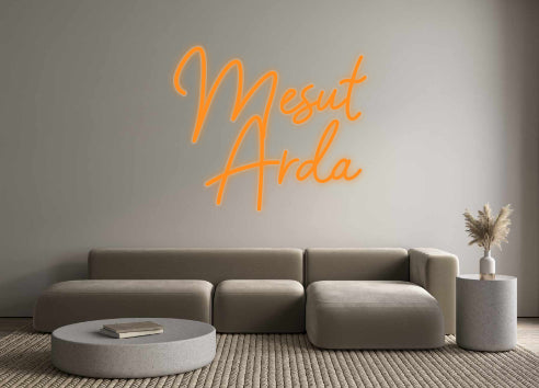 Custom Neon: Mesut 
Arda - Neonbir