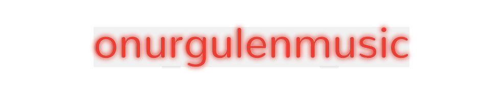 Custom Neon: onurgulenmusic - Neonbir