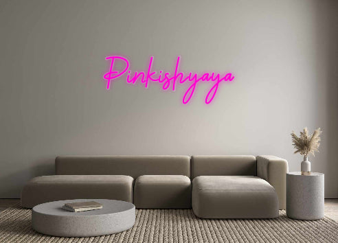 Custom Neon: Pinkishyaya - Neonbir