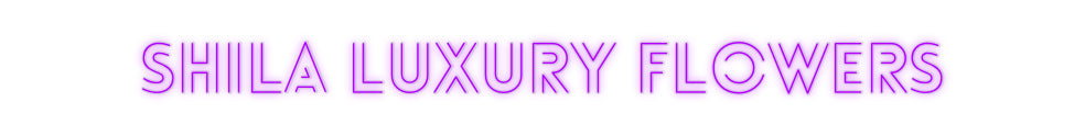 Custom Neon: Shila Luxury ... - Neonbir