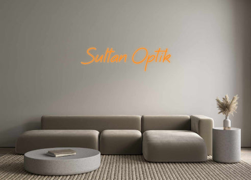 Custom Neon: Sultan Optik - Neonbir